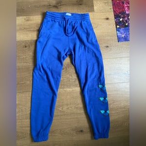 Blue Butterfly Sweatpants
